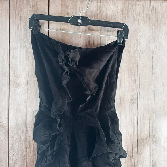 Hello Miss Black Jumpsuit with Pockets - Size Medium (C7) - Picture 5 of 8